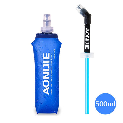 AONIJIE SD09/SD10 Soft Flask | 250ml & 500ml | Collapsible Water Bottle | Running Hydration