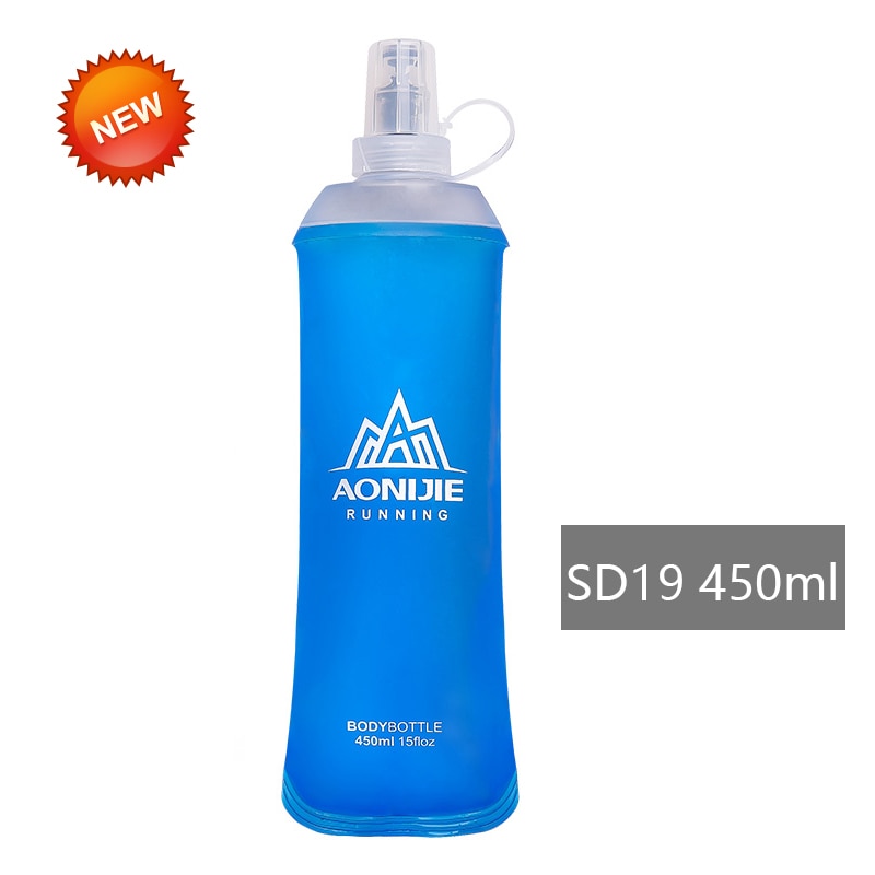 AONIJIE SD09/SD10 Soft Flask | 250ml & 500ml | Collapsible Water Bottle | Running Hydration