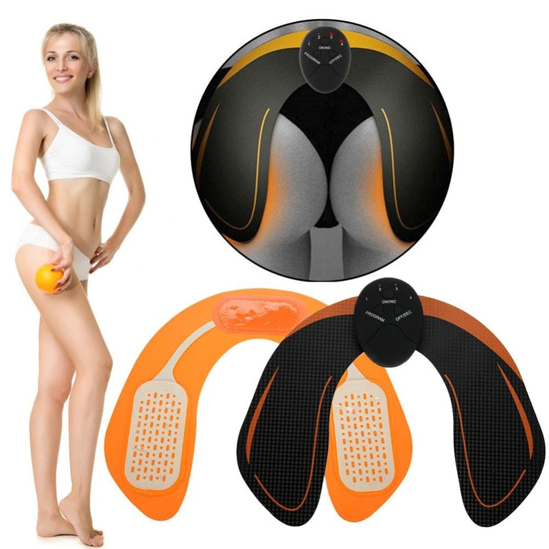 Wireless EMS Muscle Stimulator | Buttock Hip Trainer | Arm Leg Body Massager | Unisex Fitness