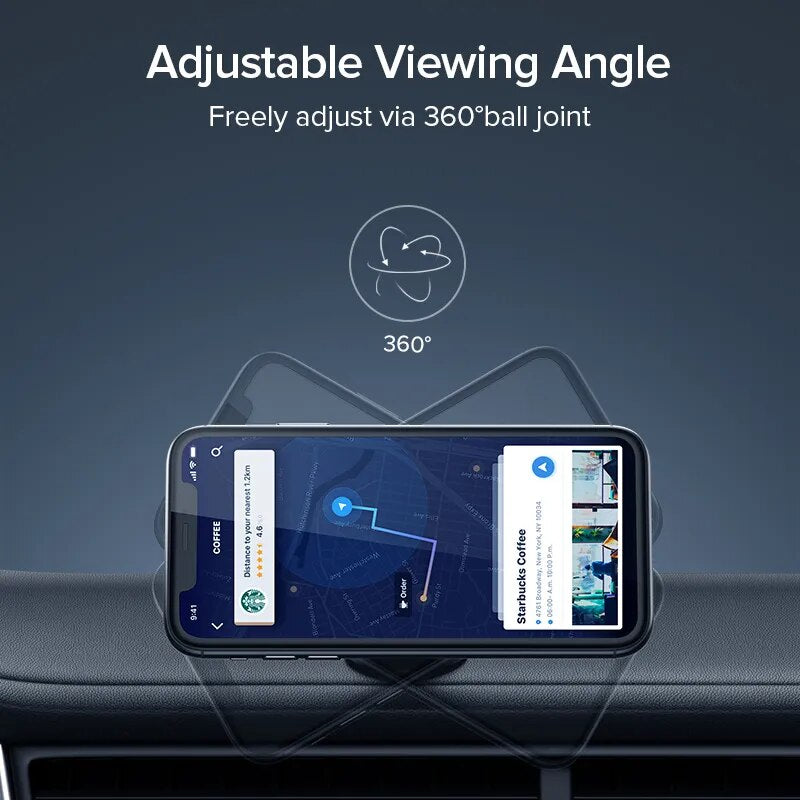 GETIHU Magnetic Car Phone Holder | Mobile Magnet Mount | GPS Support | iPhone 13 12 Xiaomi Huawei Samsung Oneplus