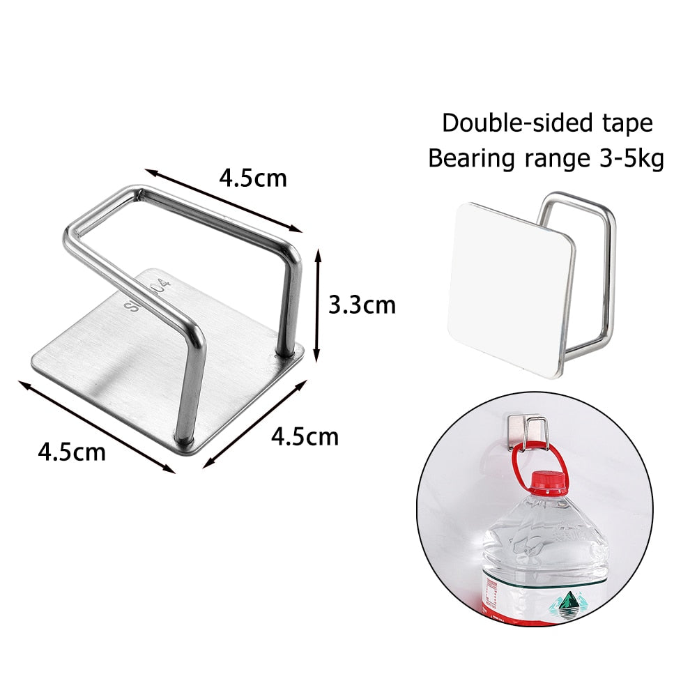 Stainless Steel Kitchen Sponge Holder: Wall-Mount Organiser