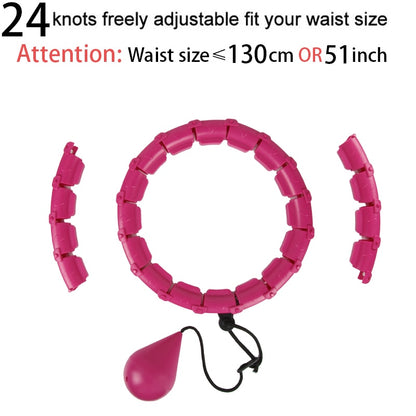 Adjustable Sport Hoops | Abdominal Exercise | Hoola Massage | Fitness Hoop for Women