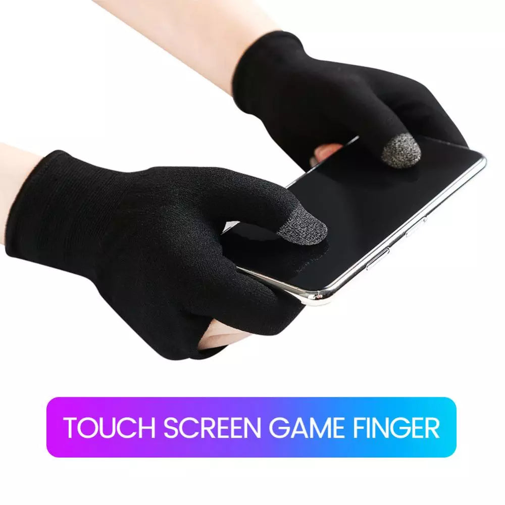 2pcs=1pair Gamer Mobile Gaming Gloves | Breathable & Non-slip Touch Screen