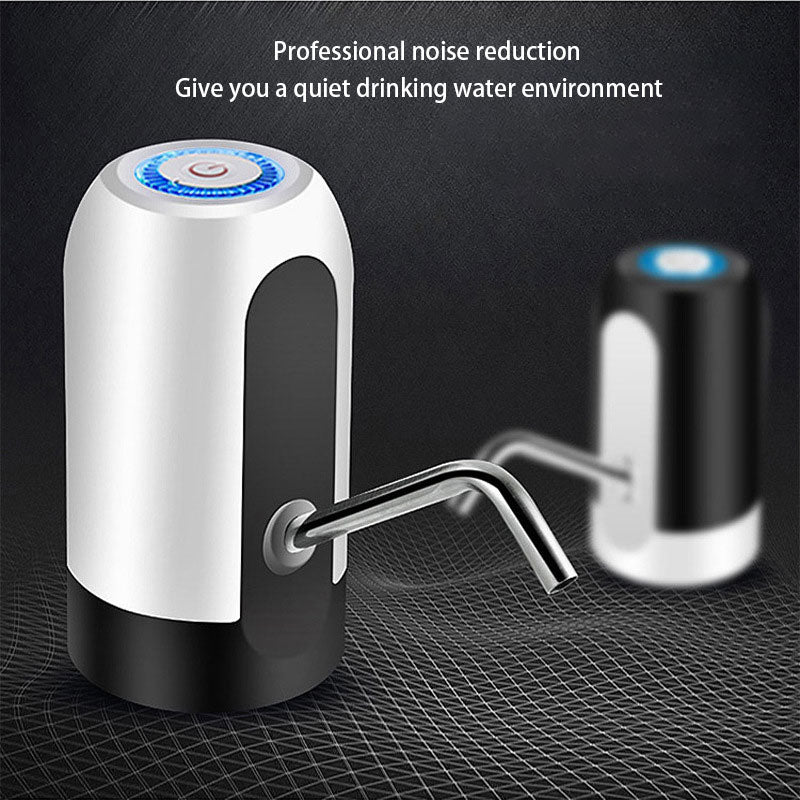 Portable Electric Water Bottle Pump: USB Rechargeable Dispenser