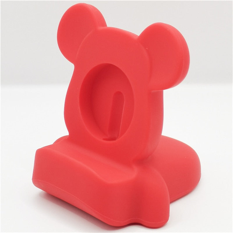 Apple Watch Desk Holder Bracket | Silicone Charger Stand | Series 8/7/6/SE/5/4 | 45mm-38mm