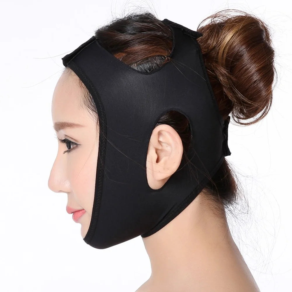 Elastic Face Slimming Bandage | V Line Face Shaper | Chin Cheek Lift Up Belt | Beauty Tool