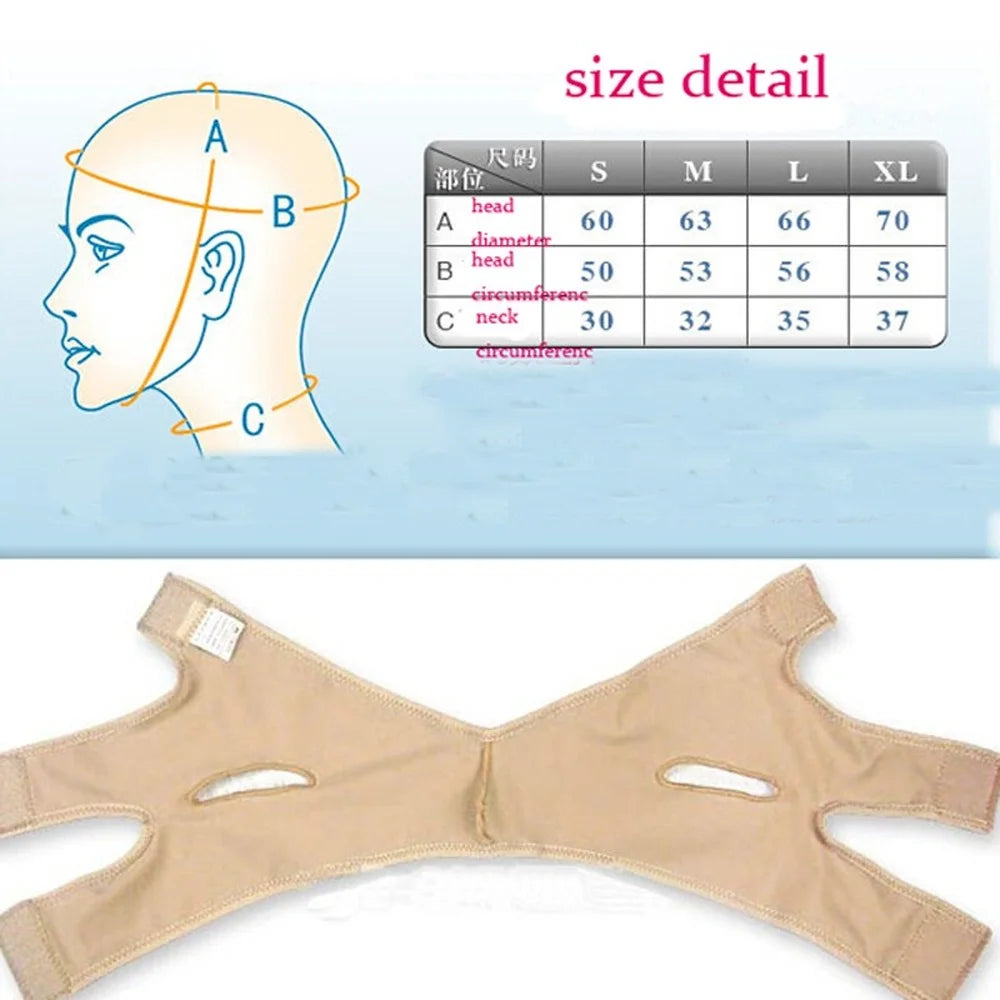 Elastic Face Slimming Bandage | V Line Face Shaper | Chin Cheek Lift Up Belt | Beauty Tool