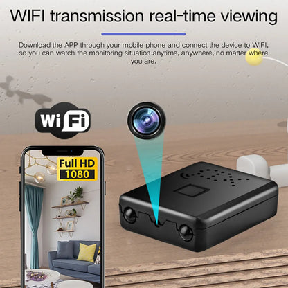 4K Full HD Mini IP Cam | WiFi Night Vision Camera | Motion Detection | Video Recorder