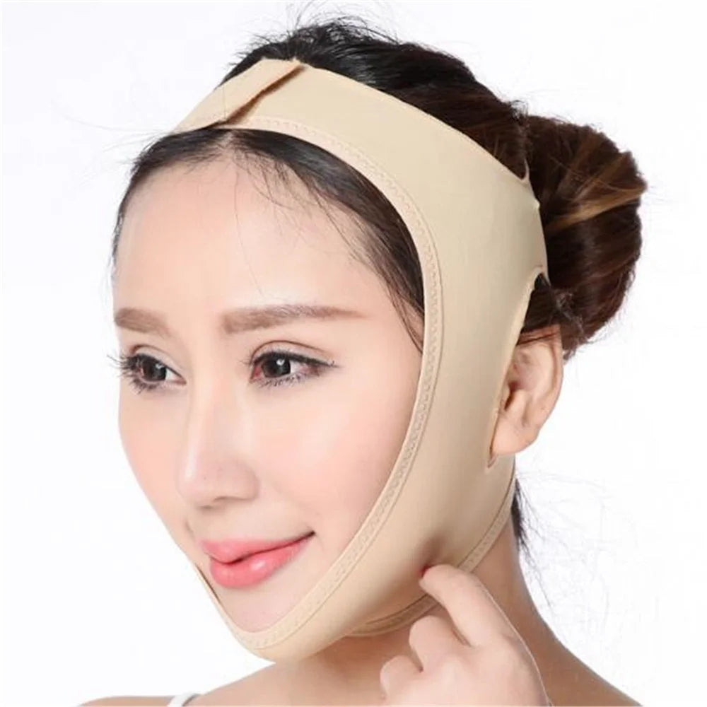 Elastic Face Slimming Bandage | V Line Face Shaper | Chin Cheek Lift Up Belt | Beauty Tool