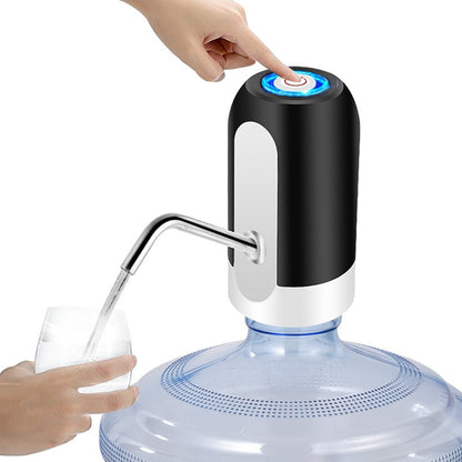 Portable Electric Water Bottle Pump: USB Rechargeable Dispenser