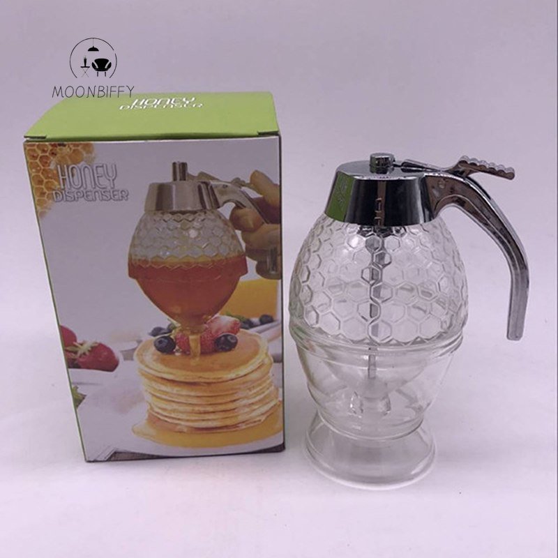 Honey Dispenser Pot - Portable Kitchen Storage & Accessories