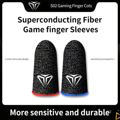 2pcs=1pair Gamer Mobile Gaming Gloves | Breathable & Non-slip Touch Screen