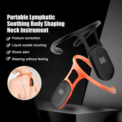 Back Support Ultrasonic Lymphatic Soothing Massager