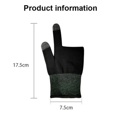 2pcs=1pair Gamer Mobile Gaming Gloves | Breathable & Non-slip Touch Screen