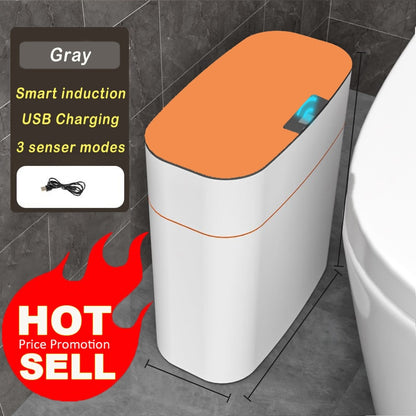 Hot Selling Smart Kitchen Storage: Automatic Induction Trash Bin