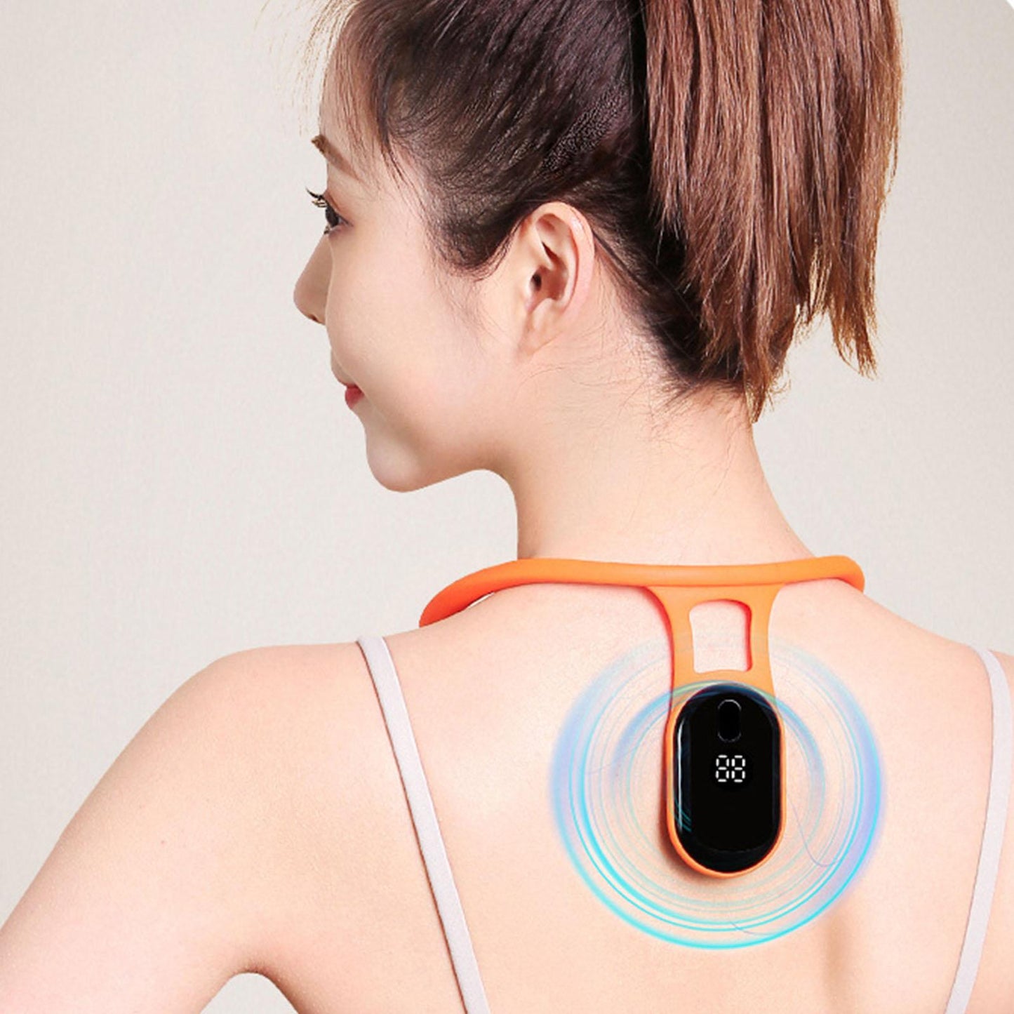 Back Support Ultrasonic Lymphatic Soothing Massager