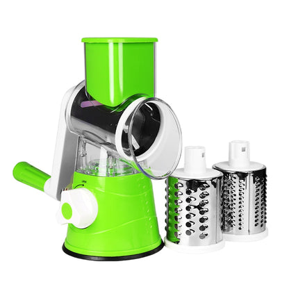 Manual Rotary Cheese Grater: Multi-functional Vegetable Chopper