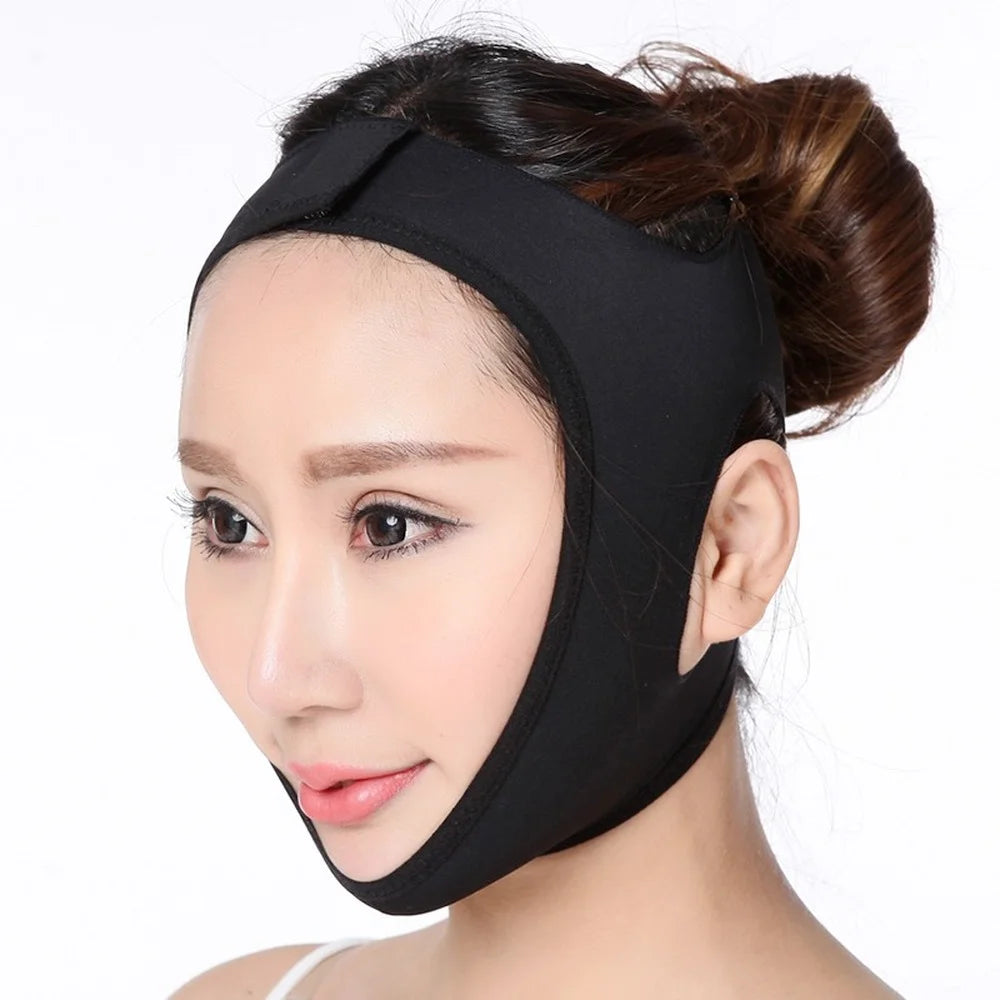 Elastic Face Slimming Bandage | V Line Face Shaper | Chin Cheek Lift Up Belt | Beauty Tool