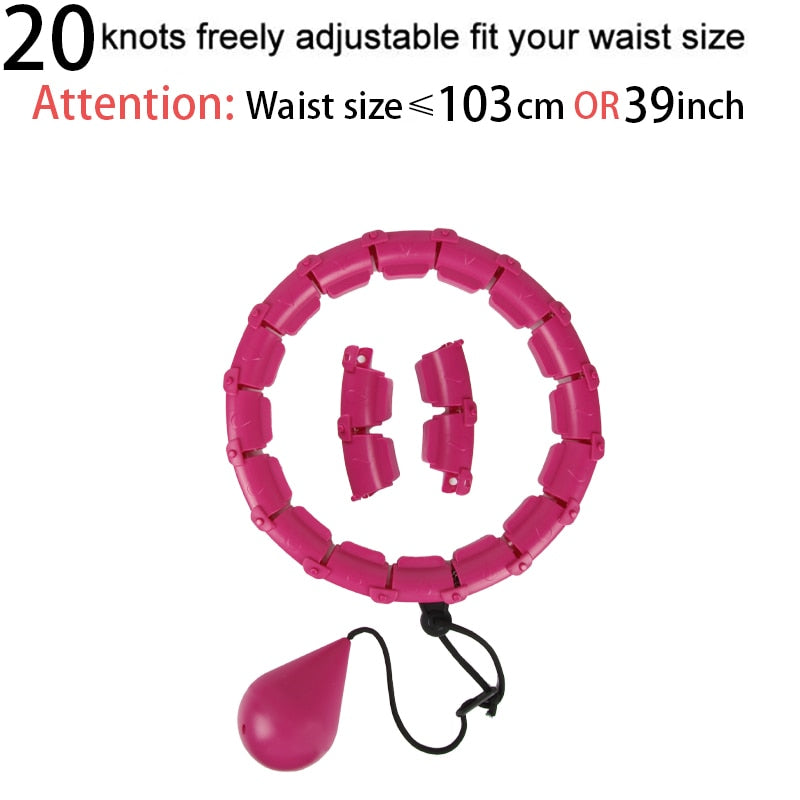 Adjustable Sport Hoops | Abdominal Exercise | Hoola Massage | Fitness Hoop for Women