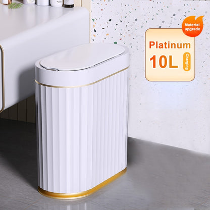 Hot Selling Smart Kitchen Storage: Automatic Induction Trash Bin