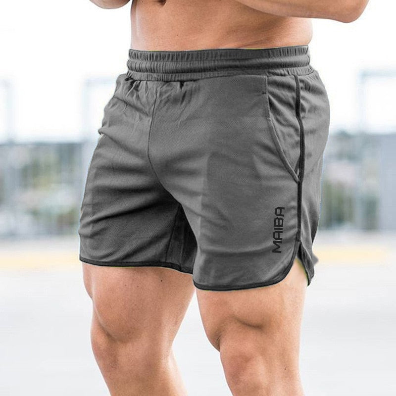 Men's Fitness Bodybuilding Shorts | Summer Workout Sportswear | Quick Dry Beach Pants