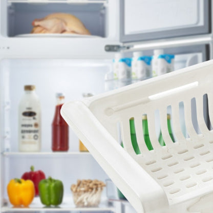 Retractable Fridge Organiser - Multifunctional Tiered Shelf for Kitchen Storage