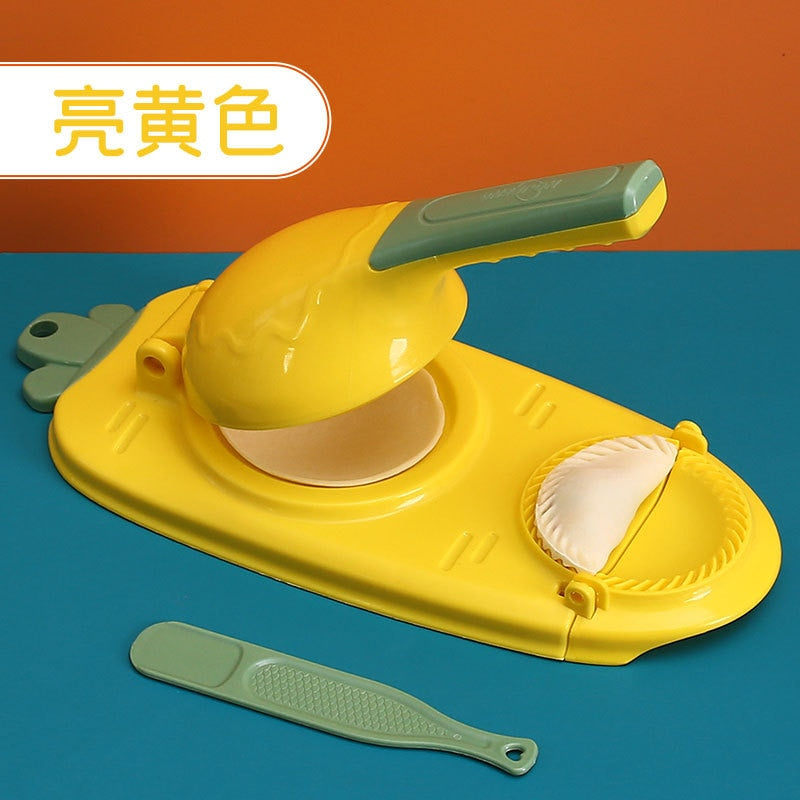 2-in-1 Manual Dough Press - DIY Dumpling Maker & Wrapper Tool