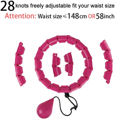 Adjustable Sport Hoops | Abdominal Exercise | Hoola Massage | Fitness Hoop for Women