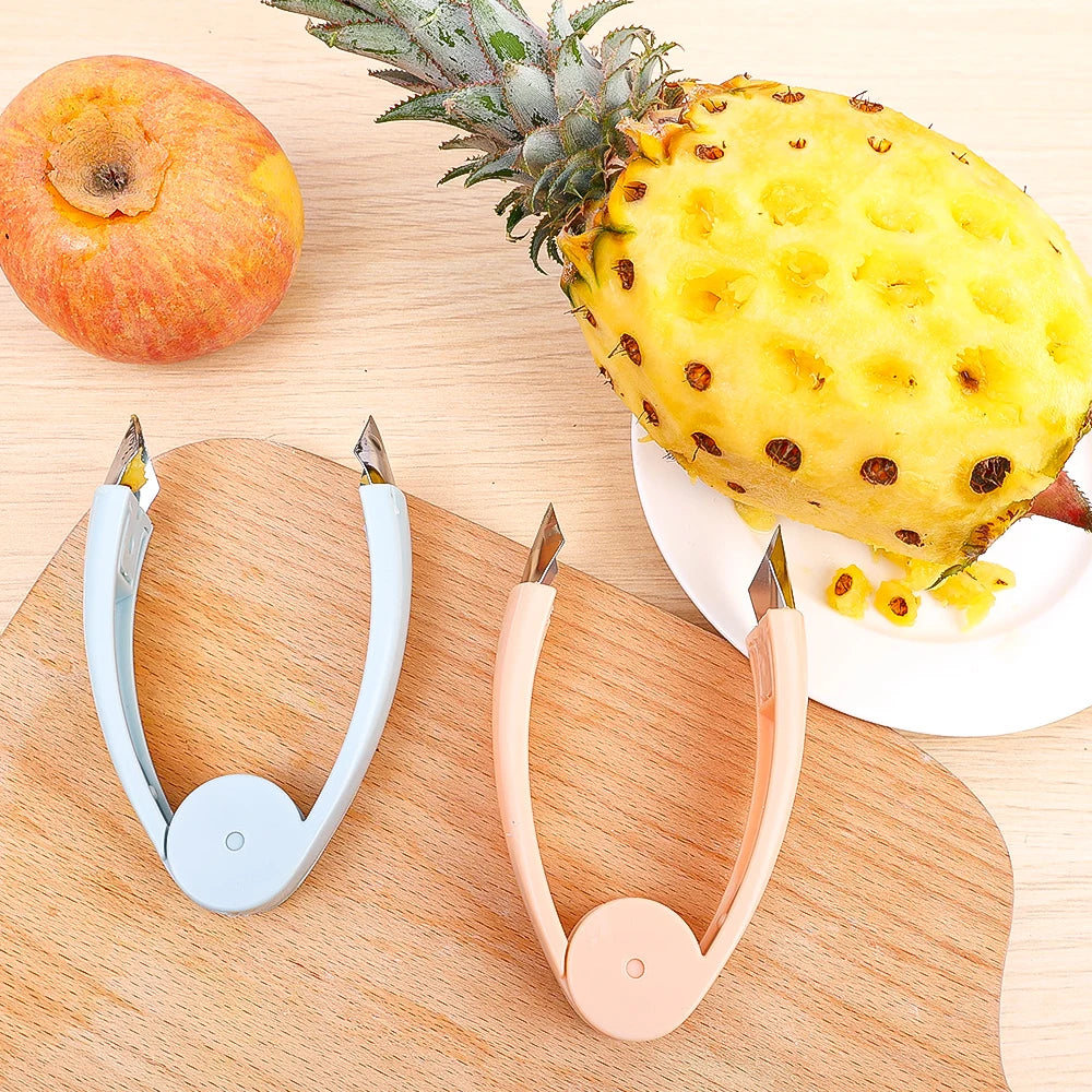 Stainless Steel Pineapple & Strawberry Slicer: Kitchen Accessories