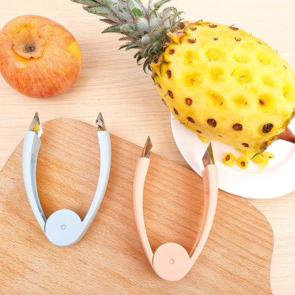 Stainless Steel Pineapple & Strawberry Slicer: Kitchen Accessories