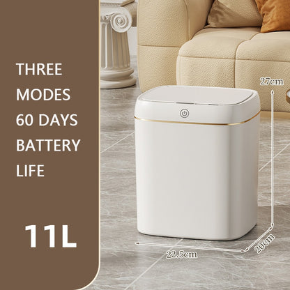 Hot Selling Smart Kitchen Storage: Automatic Induction Trash Bin