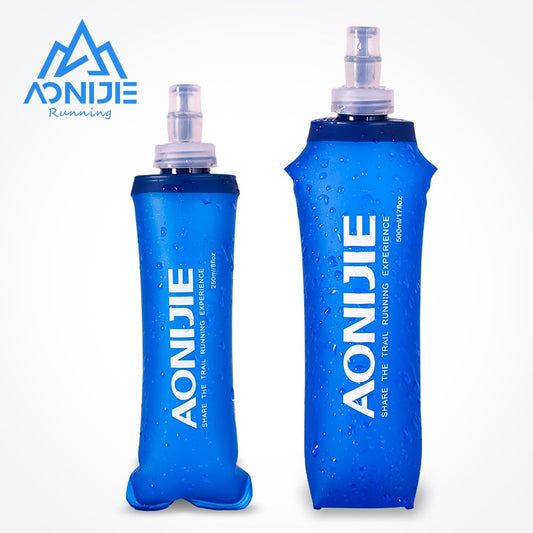 AONIJIE SD09/SD10 Soft Flask | 250ml & 500ml | Collapsible Water Bottle | Running Hydration