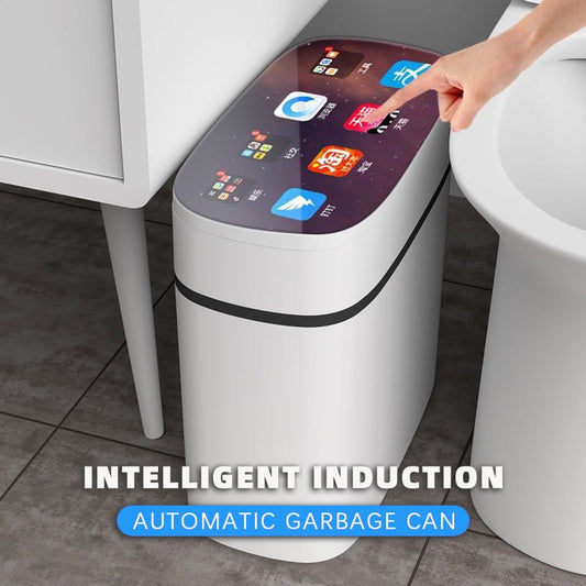 Hot Selling Smart Kitchen Storage: Automatic Induction Trash Bin