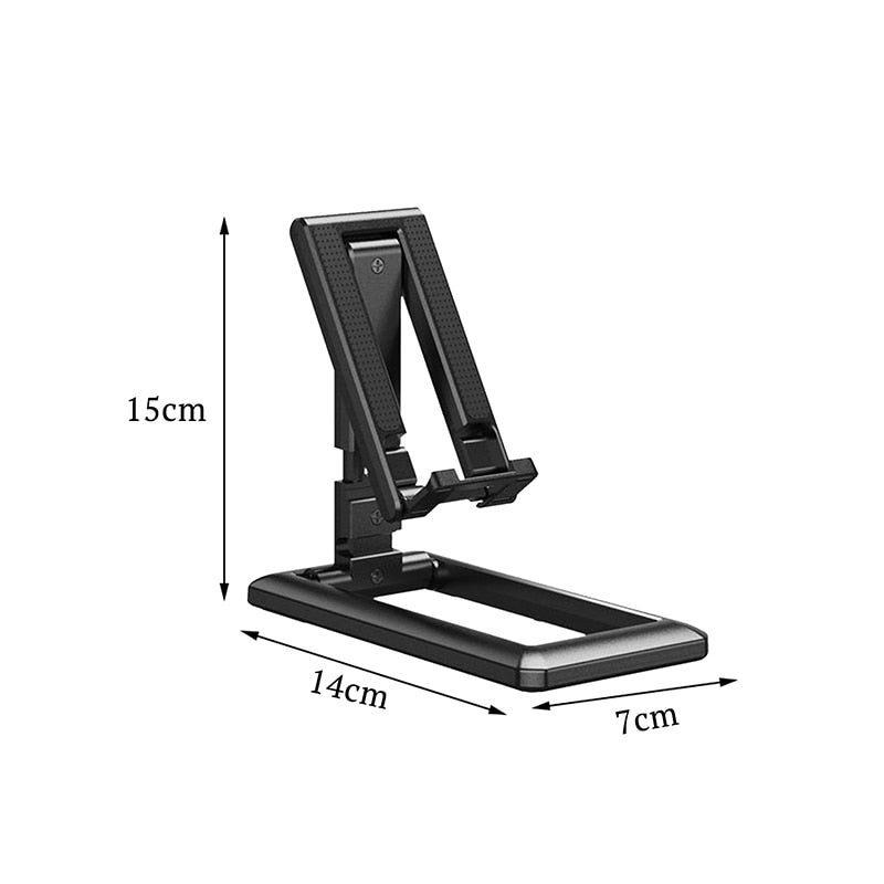 Foldable Tablet & Phone Stand | Adjustable Desk Holder for iPad, iPhone & Samsung | Desktop Bracket