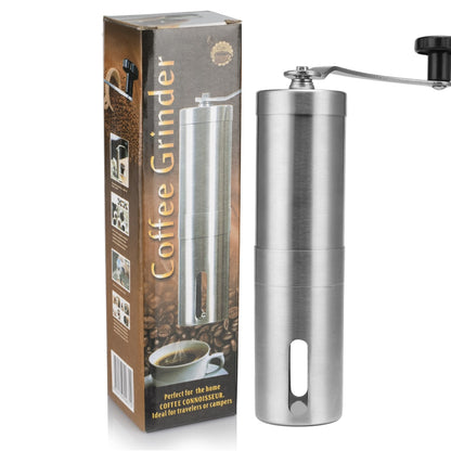 Mini Stainless Steel Manual Coffee Grinder: Kitchen Bean Mill