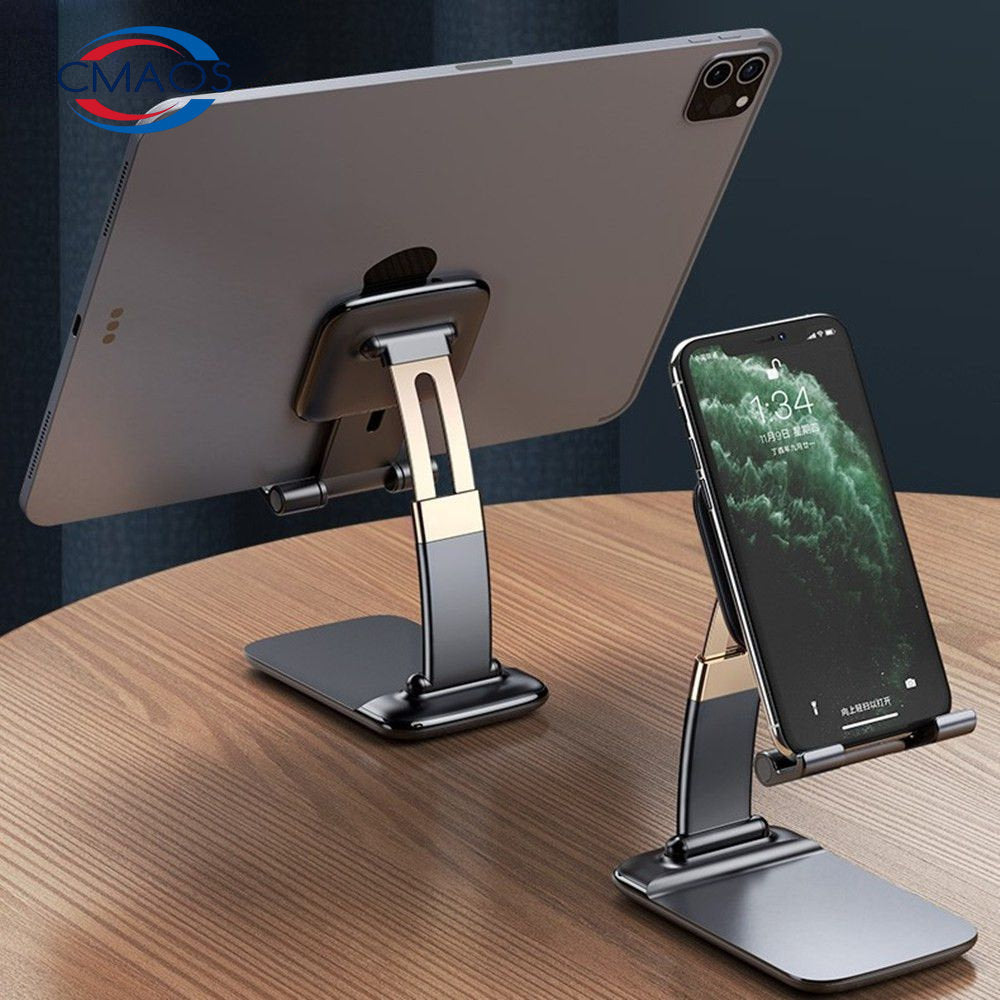 Foldable Aluminum Alloy Desktop Phone Stand | Tablet Support Bracket Holder for Smartphone Mount